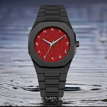 AURA WATCH RED WATER PROOF WITH FREE DELIVERY PREMIUM WATCH